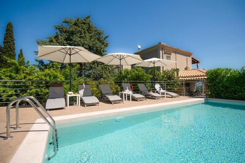 Day, Summer, Pool view, Swimming pool, sunbed