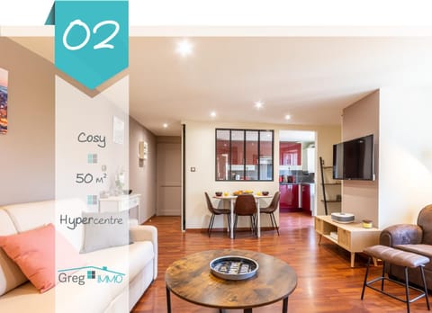 Le 02-GregIMMO-Appart'Hôtel Apartment in Montbéliard