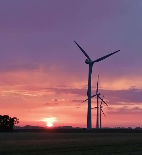 Natural landscape, Sunset