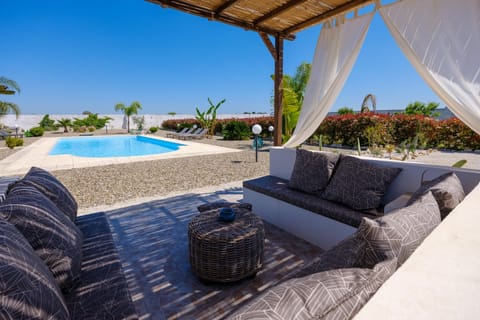 Patio, Day, Living room, Pool view, Swimming pool, sunbed