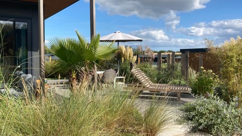 Property building, Garden view