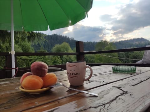Day, Natural landscape, View (from property/room), Balcony/Terrace, Mountain view