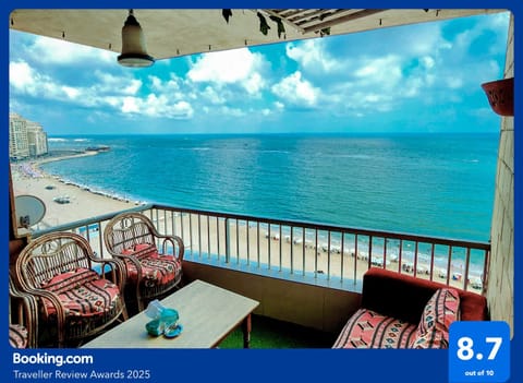View (from property/room), Balcony/Terrace, Sea view