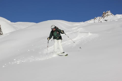 Winter, Skiing