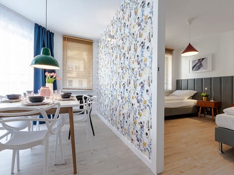 Dining area, Bedroom