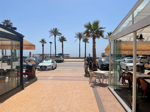 Property building, Facade/entrance, Beach