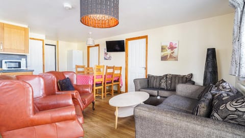 Property building, Living room, Dining area