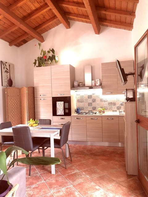 Kitchen or kitchenette, Dining area