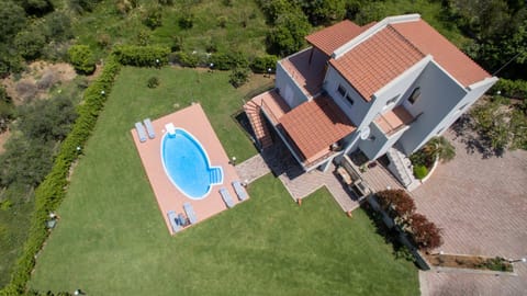 Bird's eye view, Pool view