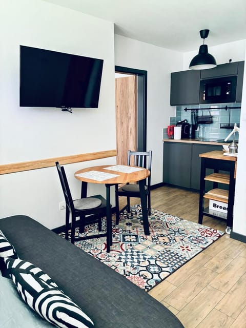 Kitchen or kitchenette, Living room, microwave, oven, stove, kitchen, kitchen