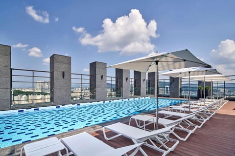 Pool view, Swimming pool