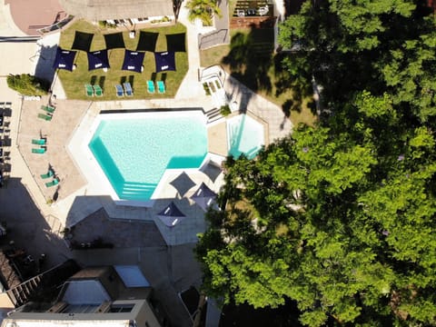 Bird's eye view, Swimming pool