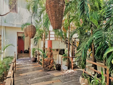 Patio, Seating area, Garden view