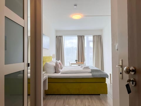 Bed, View (from property/room), Bedroom, wardrobe