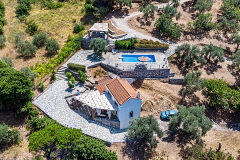 Property building, Natural landscape, Bird's eye view
