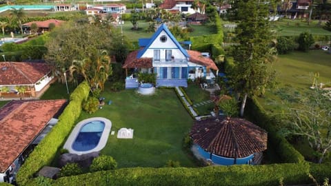 Property building, Spring, Day, Natural landscape, Garden, Garden view, Pool view, Swimming pool