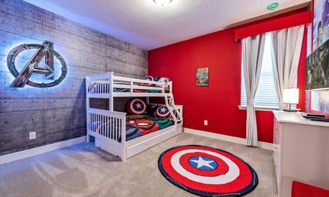 Gleaming 12 Bdrm Villa With Themed Bedrooms at Encore House in Bay Lake