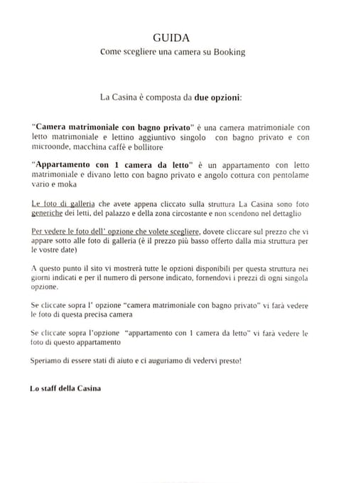 La Casina Apartment in Arezzo