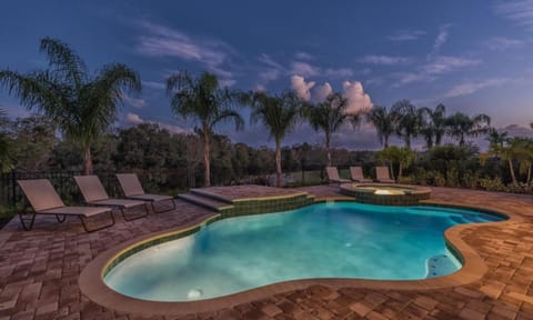 Spacious 13 Bdrm Oasis with Large Pool and Deck at Reunion House in Four Corners