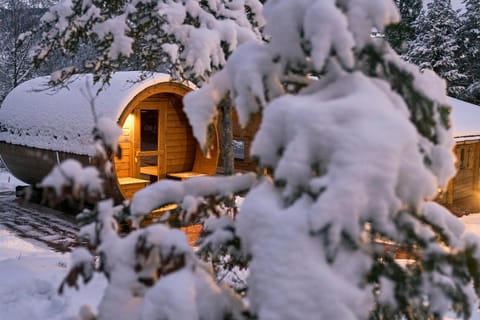 Winter, Sauna