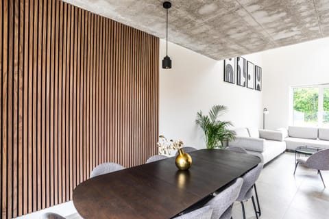 Living room, Seating area, Dining area