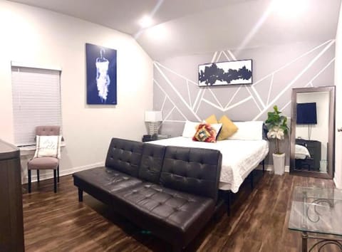 Updated Home, King bed suite Gated Free Parking House in Houston
