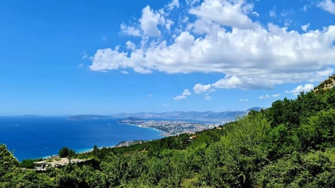 Natural landscape, Mountain view, Sea view
