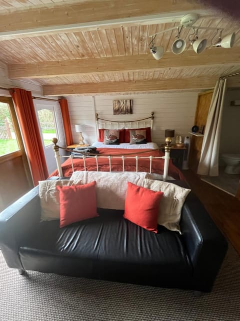 Bed, Living room, Photo of the whole room, Seating area, Bedroom