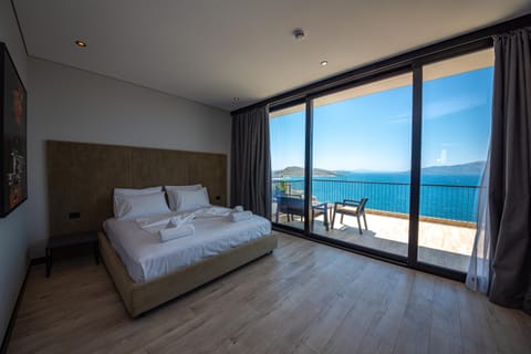 Photo of the whole room, Bedroom, Sea view