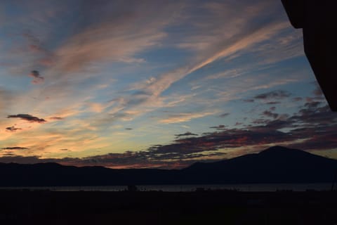 Natural landscape, Mountain view, Sunset