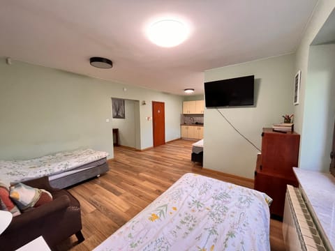 Bed, TV and multimedia, Bedroom