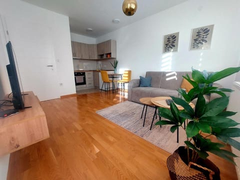 Kitchen or kitchenette, Living room, Seating area, Dining area, pet friendly, stove