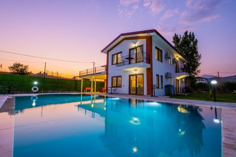 Property building, Swimming pool, Sunrise, Sunset