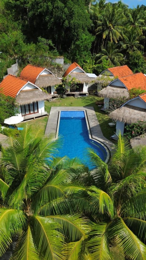 Property building, Natural landscape, Garden view, Pool view