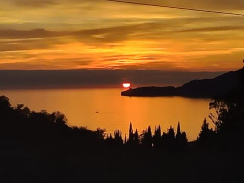 Sea view, Sunset