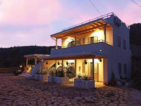 Property building, Sunset