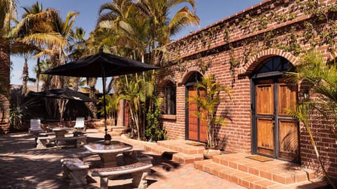 Property building, Patio