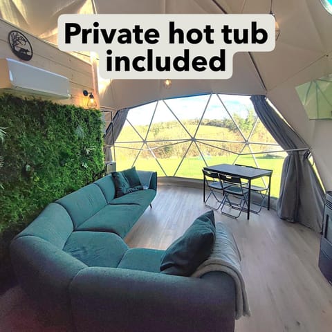 Little River Glamping Luxury tent in Northern Ireland