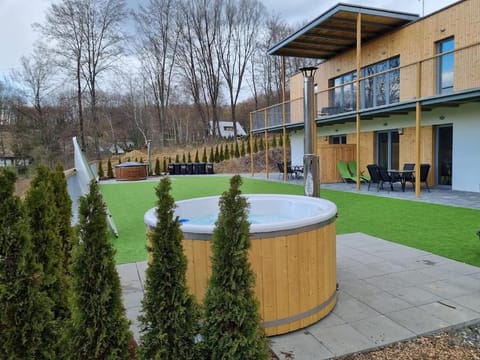 Property building, Garden view