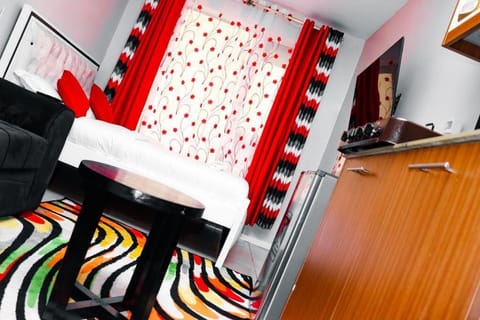 Dining area, bunk bed
