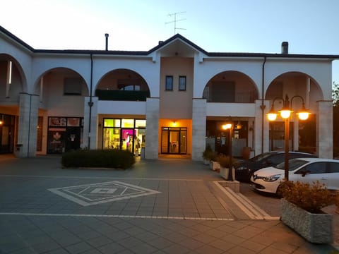 Facade/entrance, Sunset