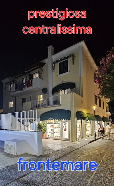 Property building, Night, Neighbourhood, Text overlay, Street view