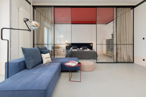 Living room, Seating area, Bedroom