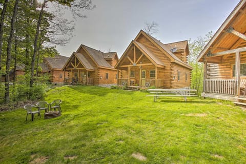 Resort Cabin with Fire Pit Golf, Hike and Play! Cabin in Wisconsin