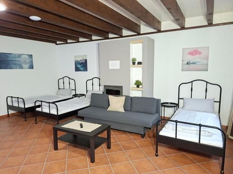 Bed, Living room, Photo of the whole room, Bedroom