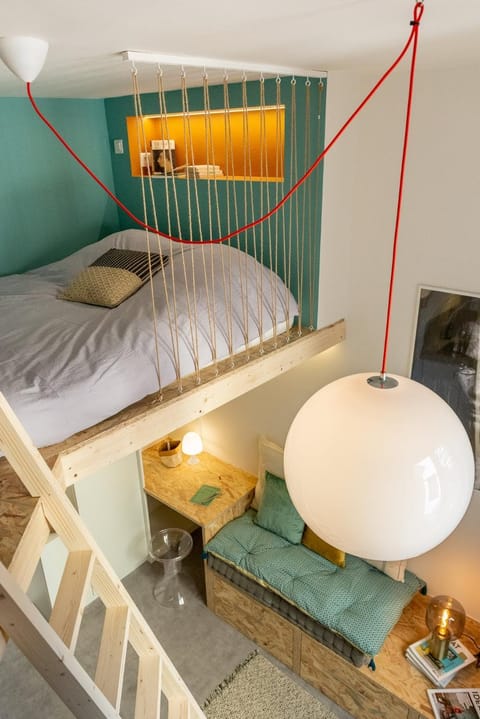 Living room, Bedroom