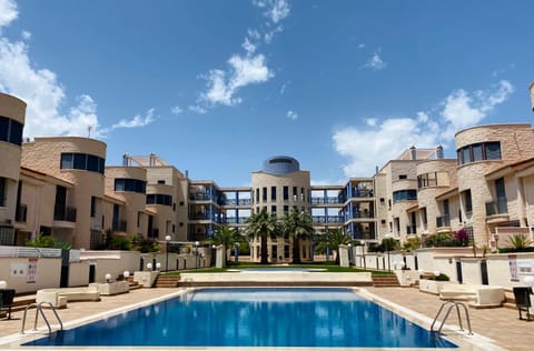Property building, Pool view, Swimming pool