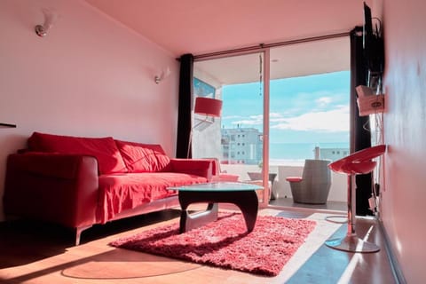 Living room, Seating area, Sea view