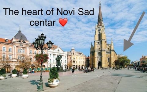 Sobe sa sopstvenim KUPATILOM Private rooms bathroom In CENTER Bed and Breakfast in Novi Sad