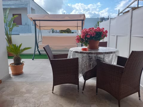 Patio, Balcony/Terrace, Inner courtyard view